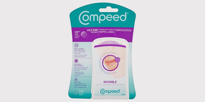 Пластырь от герпеса compeed: маскирующий лейкопластырь