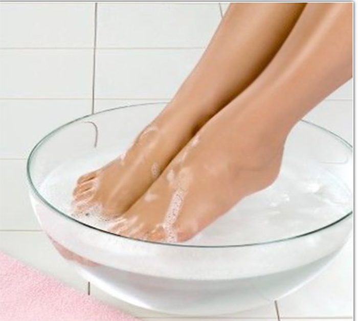 ванночки для ног с борной кислотой