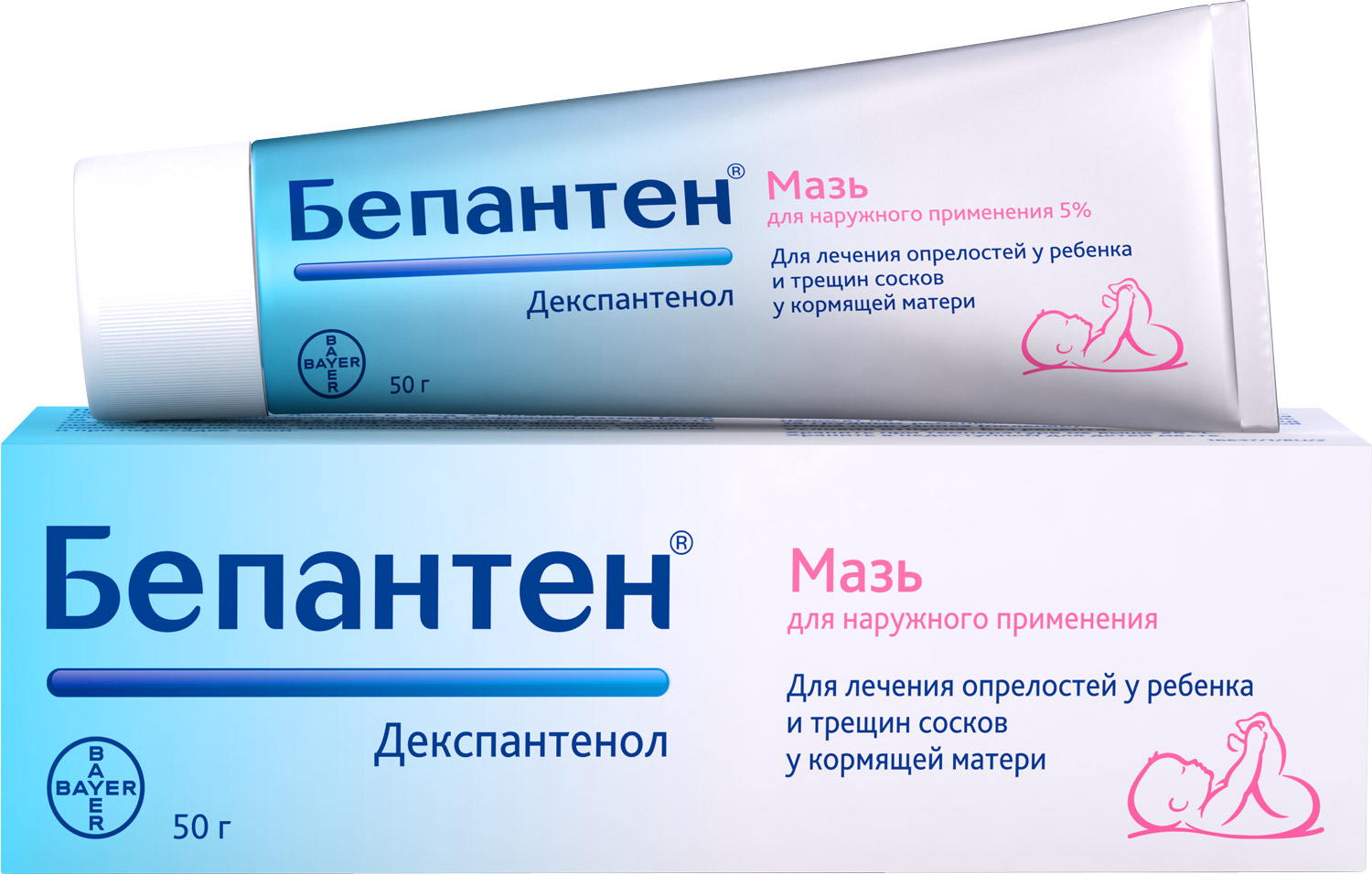 Инструкция по применению Бепантен плюс: мазь и крем от ожогов детский